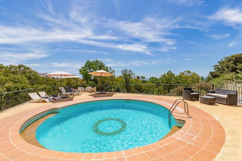 Tranquil 3 Bed With Private Pool + Sea View! Villa Benalmádena